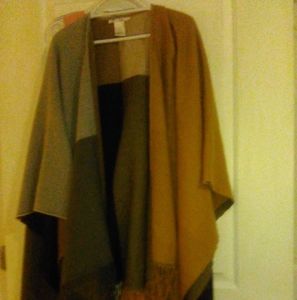 Poncho/ tank - cardigan/ long sleeve Leopold Blous